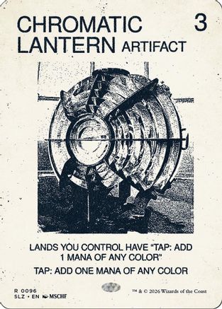 Chromatic Lantern (0096) (SLZ-096) - Secret Lair x MSCHF: The Zeta Set
