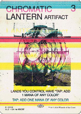 Chromatic Lantern (0338) (SLZ-338) - Secret Lair x MSCHF: The Zeta Set