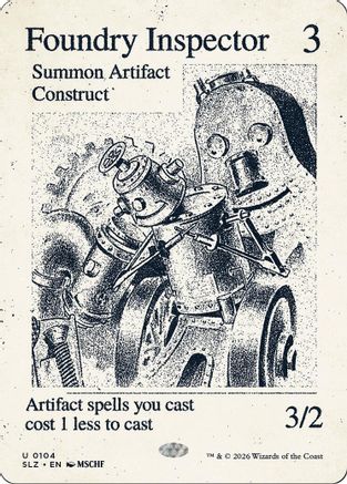 Foundry Inspector (0104) (SLZ-104) - Secret Lair x MSCHF: The Zeta Set