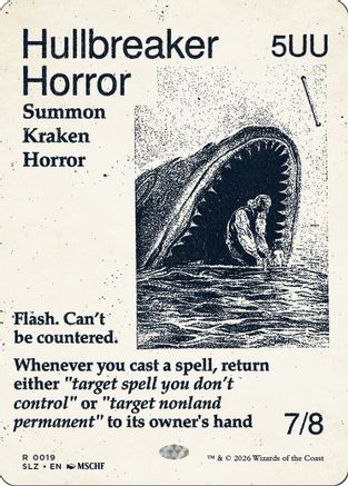 Hullbreaker Horror (0019) (SLZ-019) - Secret Lair x MSCHF: The Zeta Set