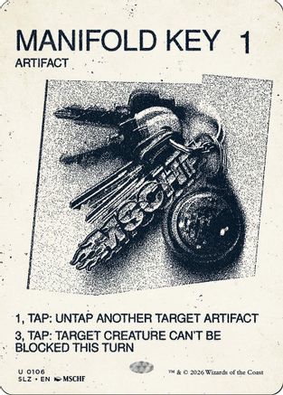 Manifold Key (0106) (SLZ-106) - Secret Lair x MSCHF: The Zeta Set