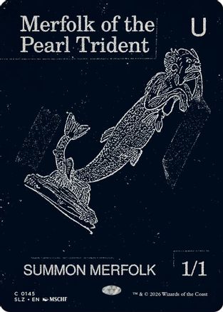 Merfolk of the Pearl Trident (0145) (SLZ-145) - Secret Lair x MSCHF: The Zeta Set