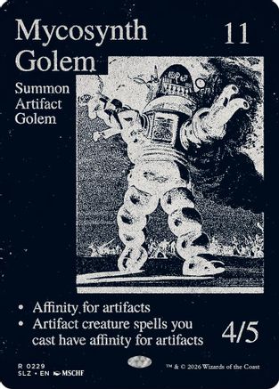 Mycosynth Golem (0229) (SLZ-229) - Secret Lair x MSCHF: The Zeta Set