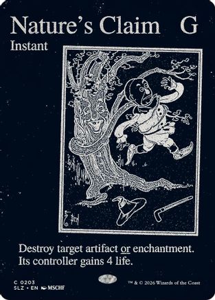 Nature's Claim (0203) (SLZ-203) - Secret Lair x MSCHF: The Zeta Set