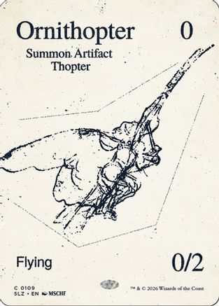 Ornithopter (0109) (SLZ-109) - Secret Lair x MSCHF: The Zeta Set