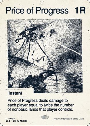 Price of Progress (0065) (SLZ-065) - Secret Lair x MSCHF: The Zeta Set