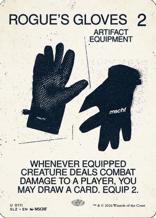 Rogue's Gloves (0111) (SLZ-111) - Secret Lair x MSCHF: The Zeta Set
