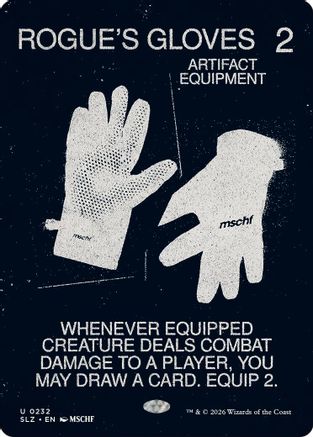 Rogue's Gloves (0232) (SLZ-232) - Secret Lair x MSCHF: The Zeta Set