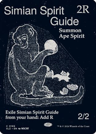Simian Spirit Guide (0189) (SLZ-189) - Secret Lair x MSCHF: The Zeta Set