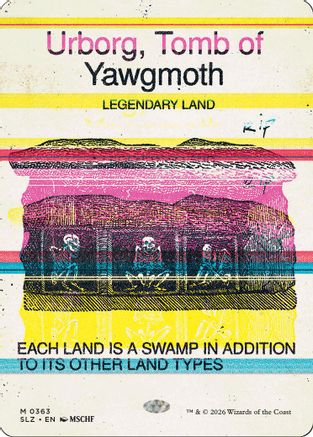 Urborg, Tomb of Yawgmoth (0363) (SLZ-363) - Secret Lair x MSCHF: The Zeta Set