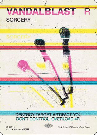 Vandalblast (0311) (SLZ-311) - Secret Lair x MSCHF: The Zeta Set