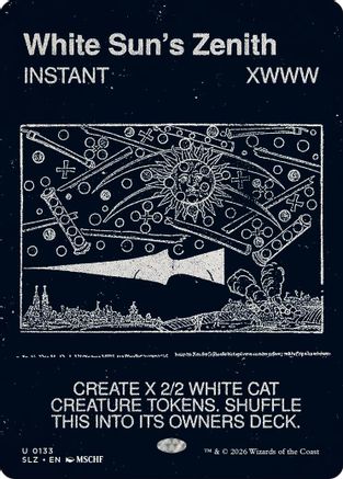White Sun's Zenith (0133) (SLZ-133) - Secret Lair x MSCHF: The Zeta Set
