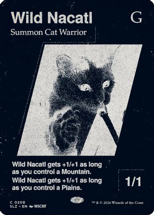 Wild Nacatl (0208) (SLZ-208) - Secret Lair x MSCHF: The Zeta Set