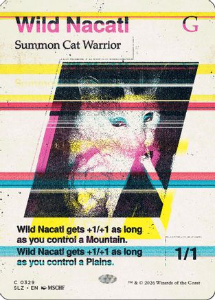 Wild Nacatl (0329) (SLZ-329) - Secret Lair x MSCHF: The Zeta Set