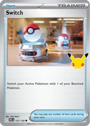 Switch (127/null) - ME 30th Celebration Holofoil