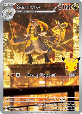 Kommo-o (143/128) - ME 30th Celebration Holofoil