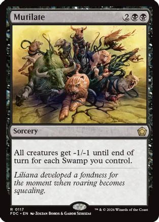 Mutilate (FDC-117) - Commander: Foundations