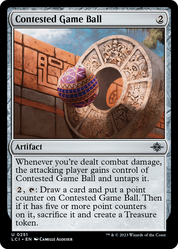 Contested Game Ball [The Lost Caverns of Ixalan]