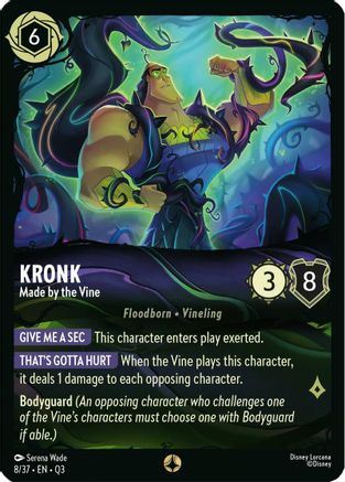 Kronk - Made by the Vine (8/37) - Illumineers Quest The Great Hunny Rescue