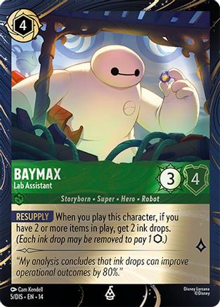 Baymax - Lab Assistant (5) - Disney Lorcana Promo Cards Holofoil