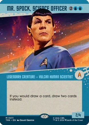 Mr. Spock, Science Officer (Showcase) (TRK-411) - Star Trek