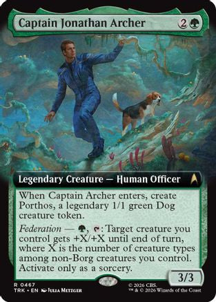 Captain Jonathan Archer (Extended Art) (TRK-467) - Star Trek Foil