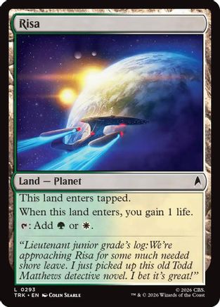 Risa (TRK-293) - Star Trek Foil