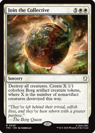 Join the Collective (Surge Foil) (TRC-020) - Commander: Star Trek Foil