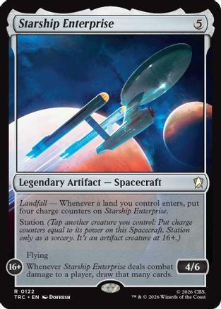 Starship Enterprise (TRC-122) - Commander: Star Trek