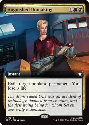 Anguished Unmaking (Extended Art) (TRC-310) - Commander: Star Trek