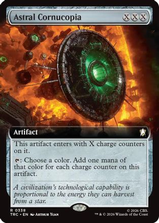 Astral Cornucopia (Extended Art) (TRC-338) - Commander: Star Trek