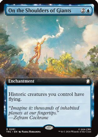 On the Shoulders of Giants (Extended Art) (TRC-261) - Commander: Star Trek