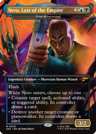 Nero, Last of the Empire - Ertai Resurrected (Borderless) (SDS-020) - Star Trek: Stardates