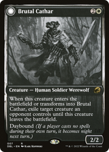 Brutal Cathar // Moonrage Brute [Innistrad: Double Feature]
