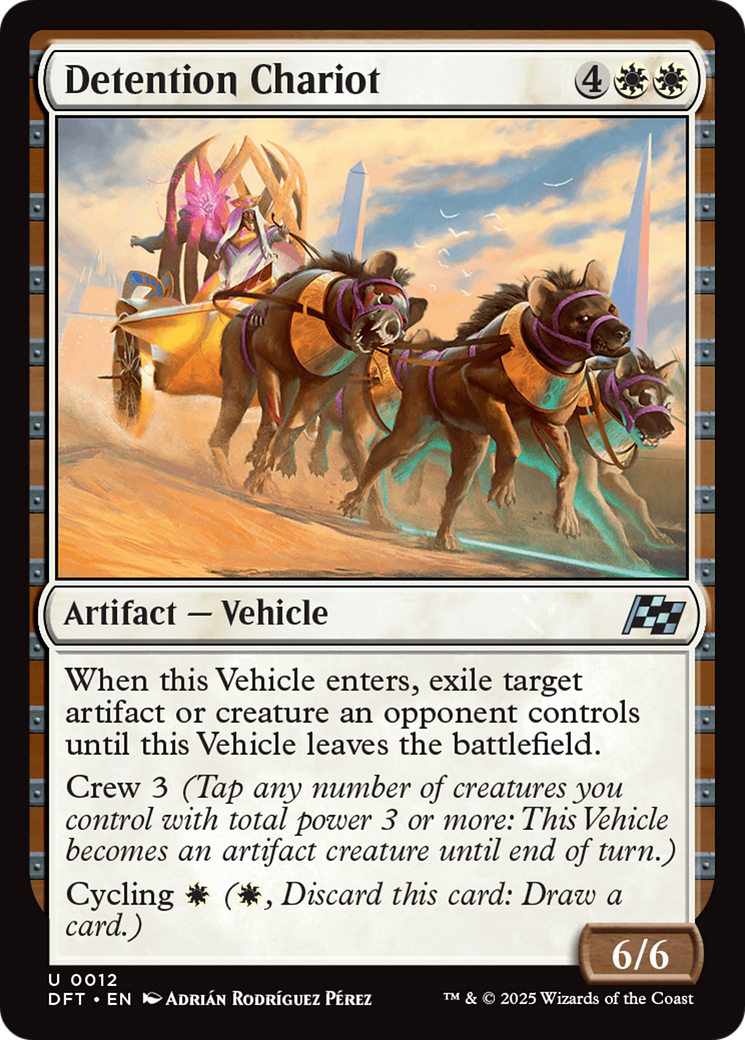 Detention Chariot (-012) - Aetherdrift Foil