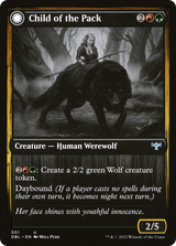 Child of the Pack // Savage Packmate [Innistrad: Double Feature]