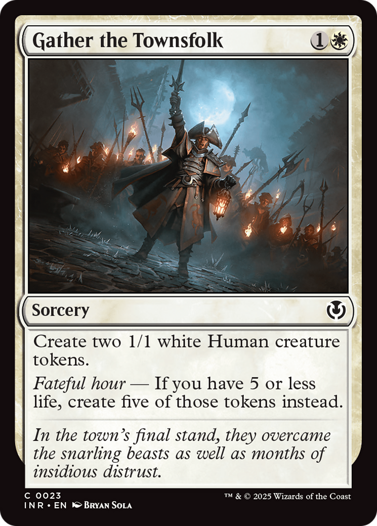 Gather the Townsfolk (-023) - Innistrad Remastered