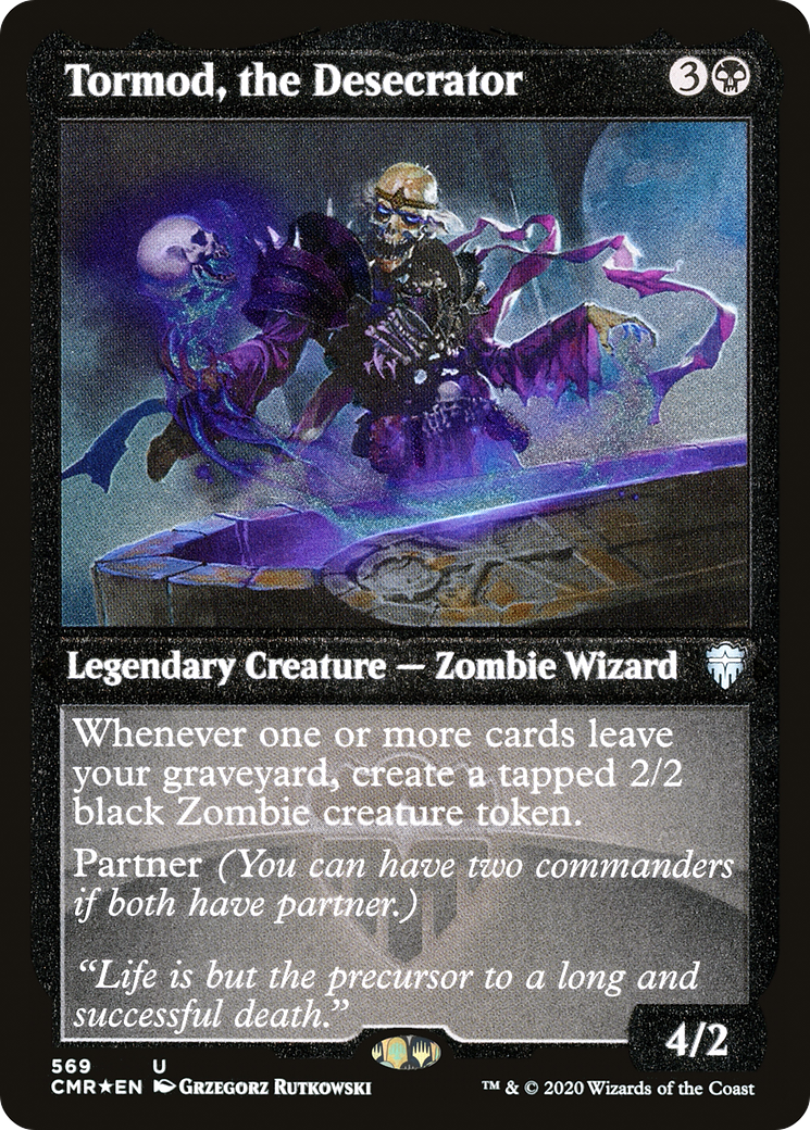 Tormod, the Desecrator (CMR-569) - Commander Legends Foil