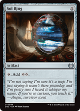 Sol Ring [Duskmourn: House of Horror Commander]