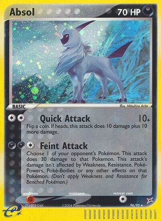 Absol 096/95 - Secret Rare - Holofoil