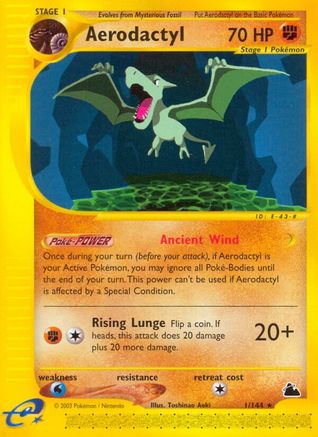 Aerodactyl 001/144 - Rare