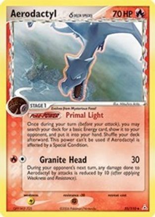 Aerodactyl (Delta Species) 035/110/110 - Uncommon