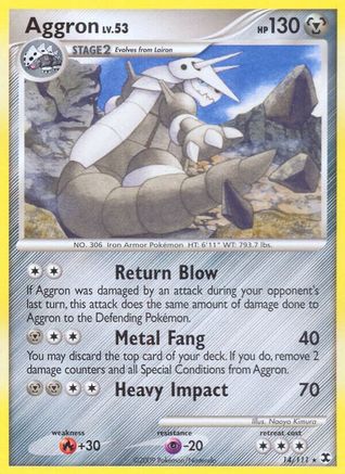 Aggron 014/111 - Rare