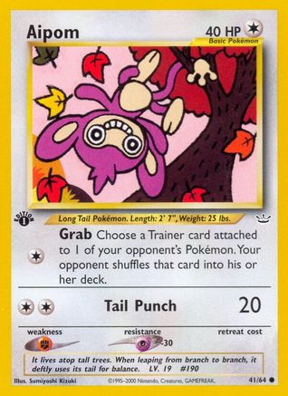 Aipom 041/64/64 - Common - 1st Edition