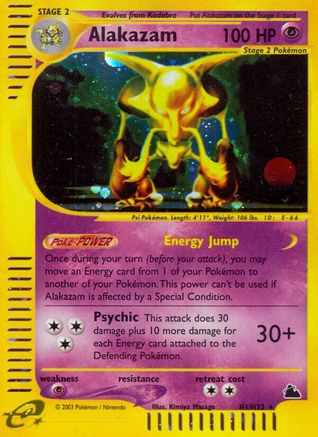 Alakazam (H1) 0H1/144 - Holo Rare - Holofoil