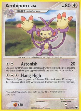Ambipom 035/100 - Uncommon