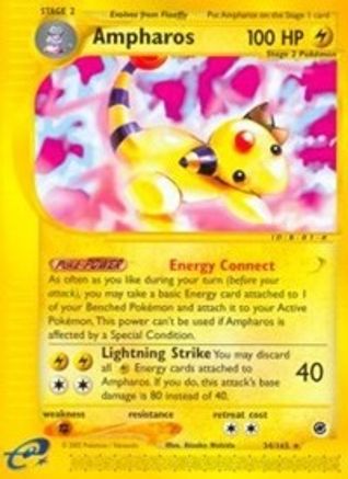 Ampharos (34) 034/165 - Rare