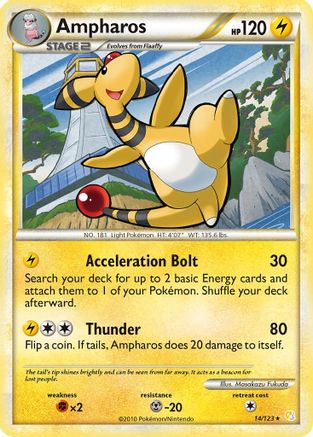 Ampharos 014/123 - Rare