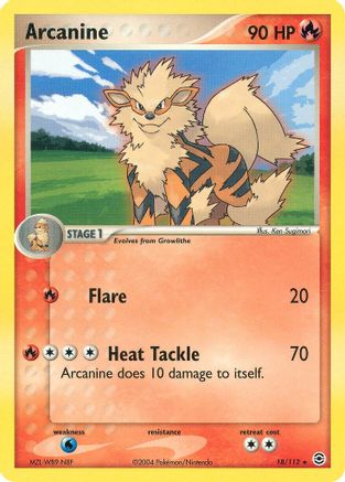 Arcanine 018/112/112 - Rare