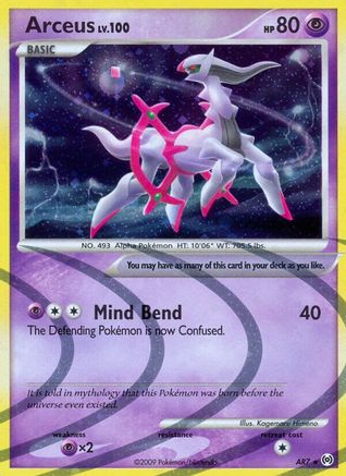 Arceus (AR7) AR7/99 - Holo Rare - Holofoil